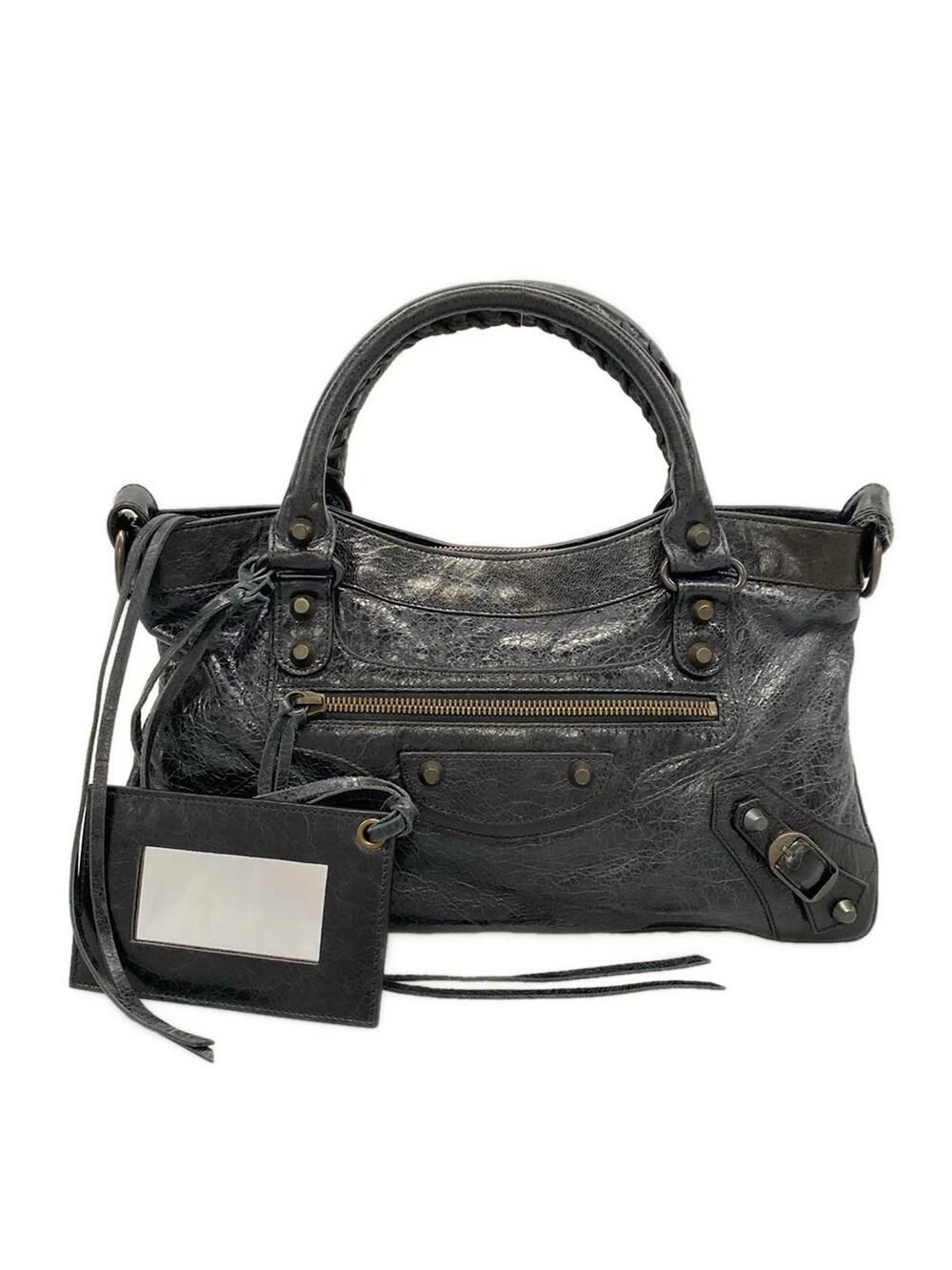 Balenciaga The First Black Leather #373558B18B